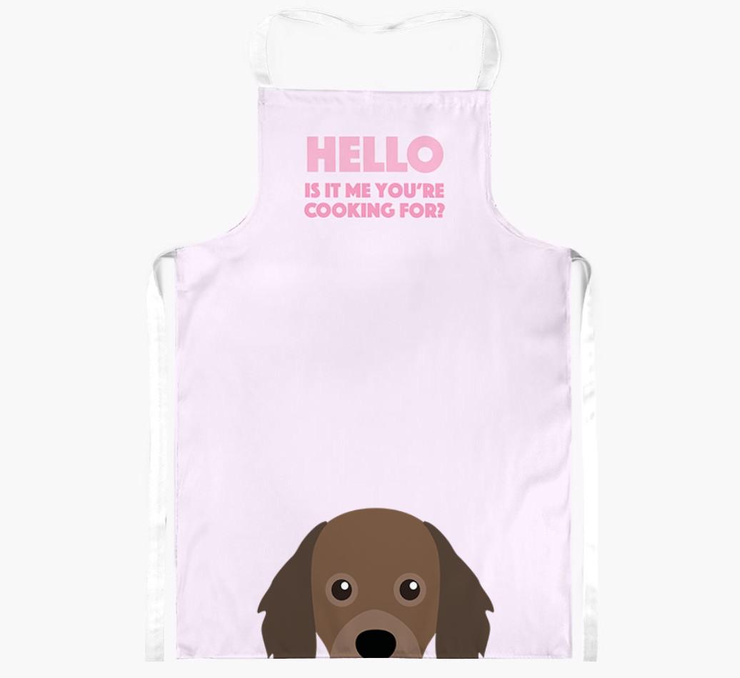 Hello: Personalized {breedFullName} Apron