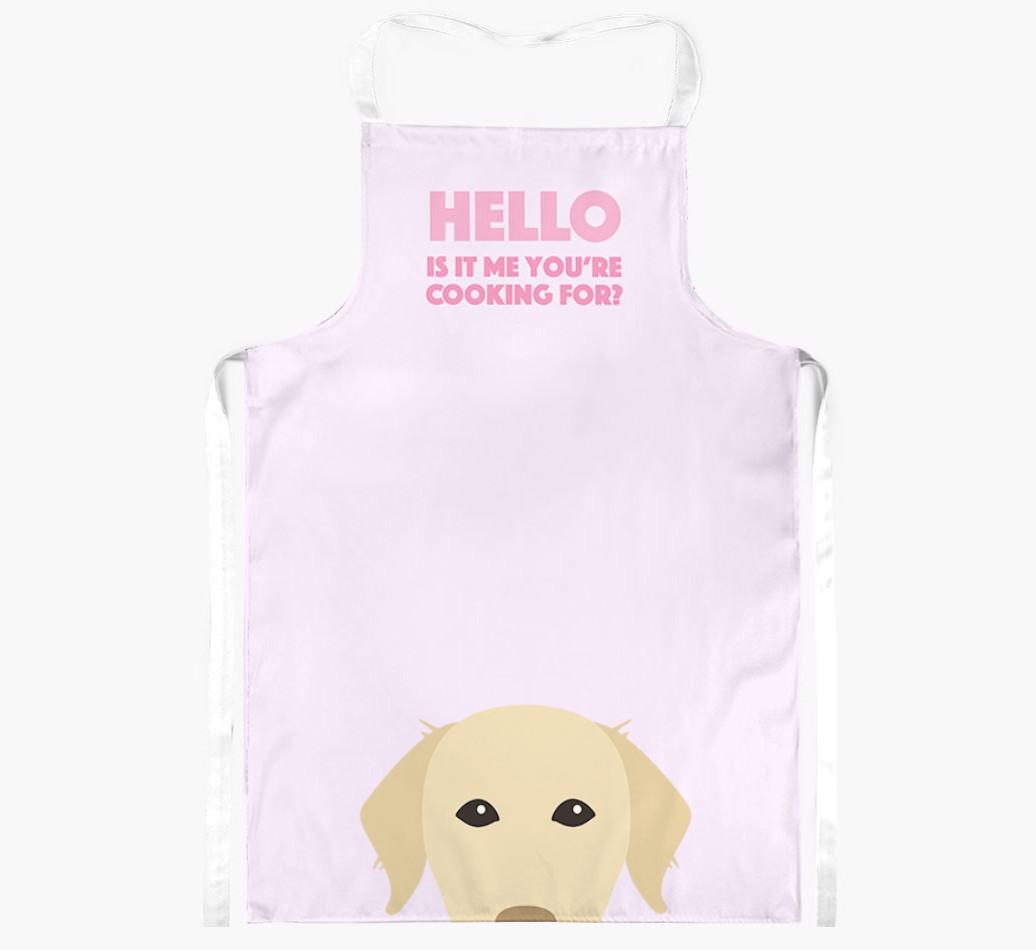 Hello: Personalized {breedFullName} Apron
