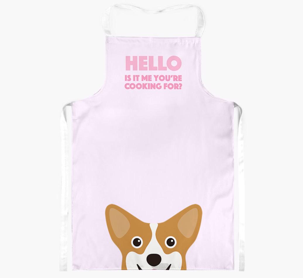 Hello: Personalized {breedFullName} Apron