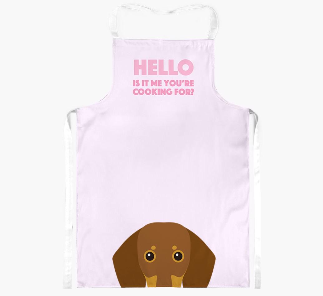 Hello: Personalized {breedFullName} Apron
