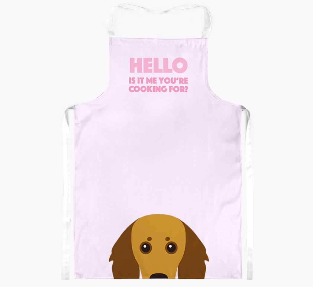 Hello: Personalized {breedFullName} Apron
