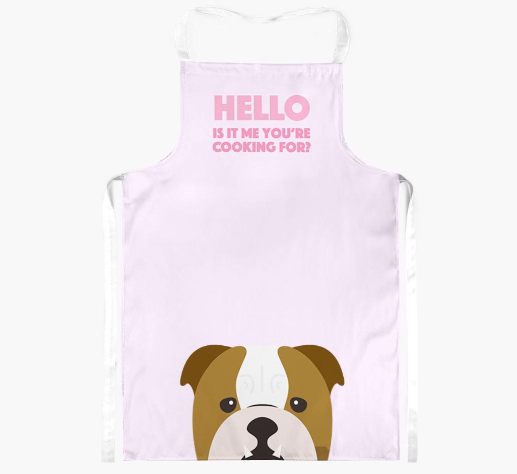 Hello: Personalized {breedFullName} Apron