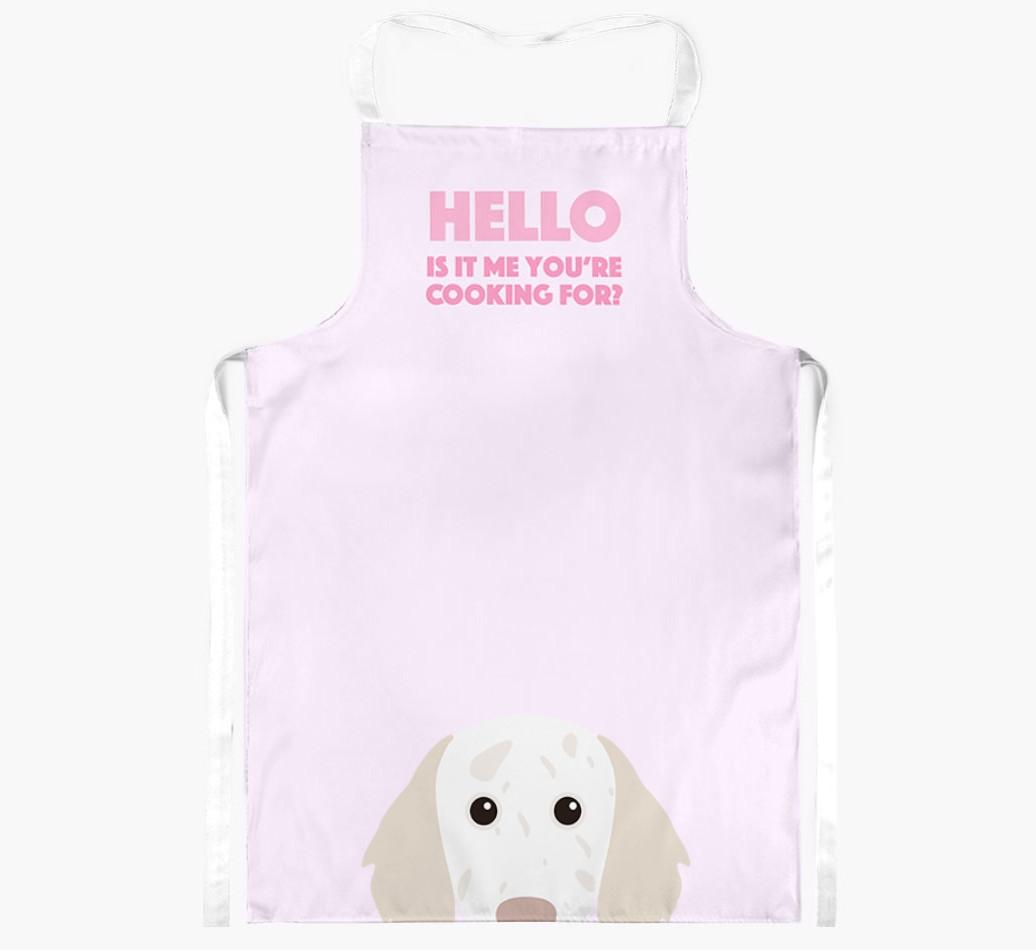 Hello: Personalized {breedFullName} Apron
