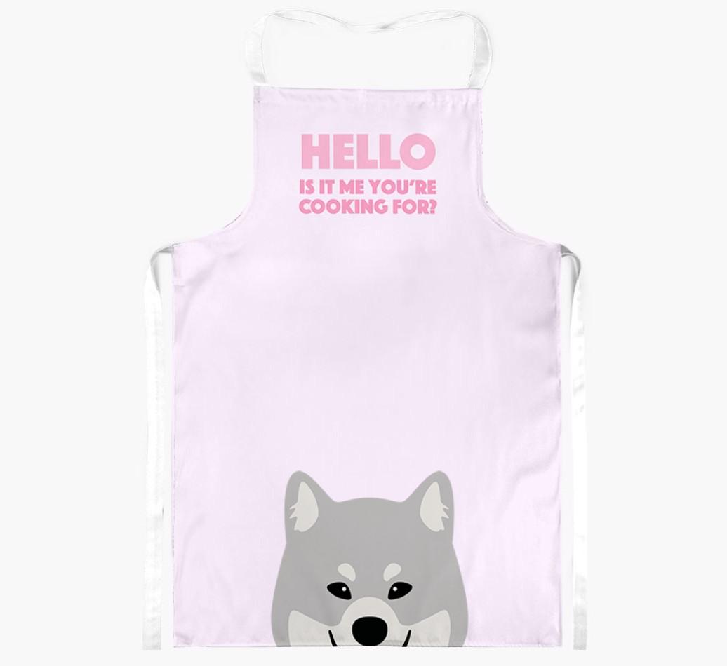 Hello: Personalized {breedFullName} Apron