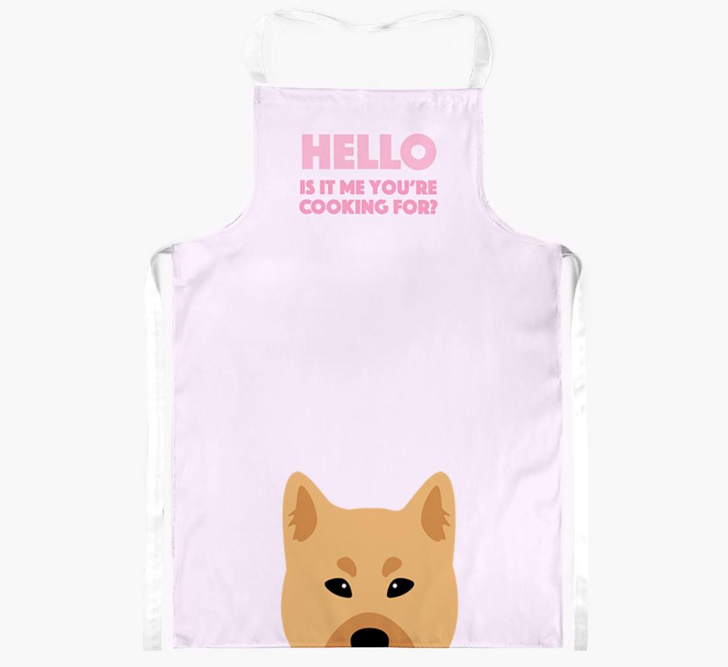 Hello: Personalized {breedFullName} Apron