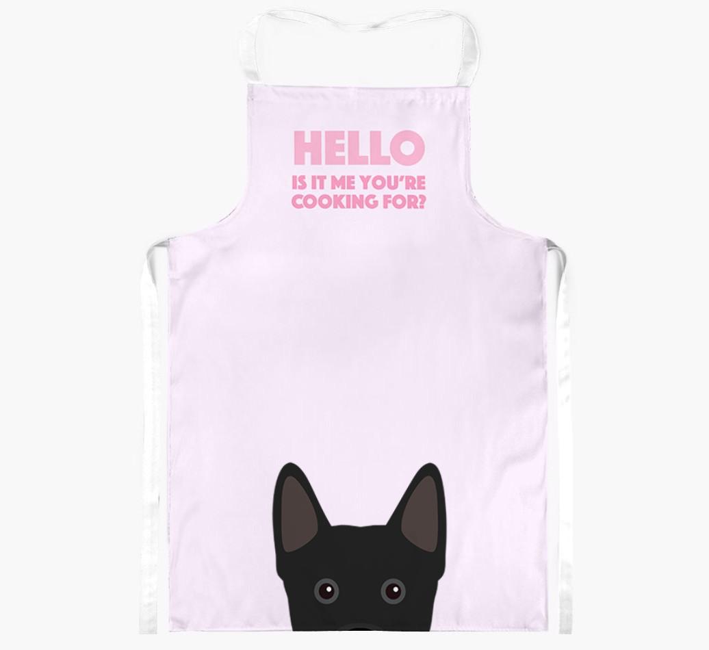 Hello: Personalized {breedFullName} Apron