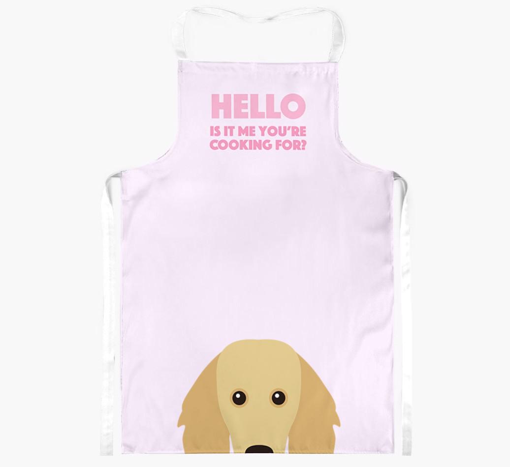 Hello: Personalized {breedFullName} Apron