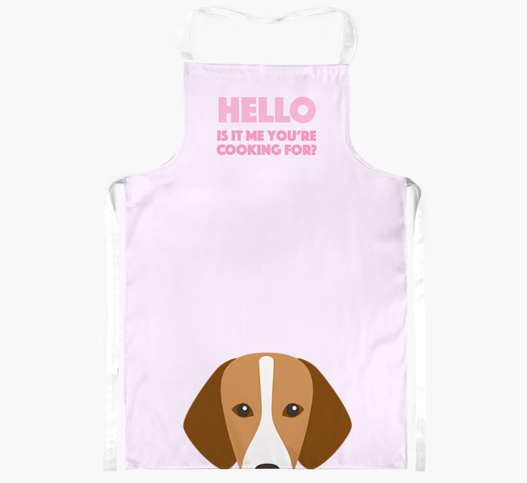 Hello: Personalized {breedFullName} Apron