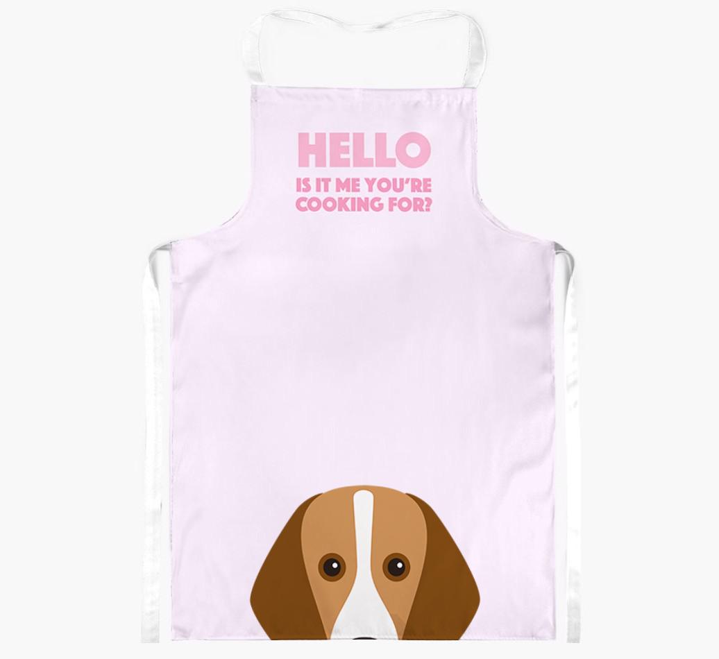 Hello: Personalized {breedFullName} Apron