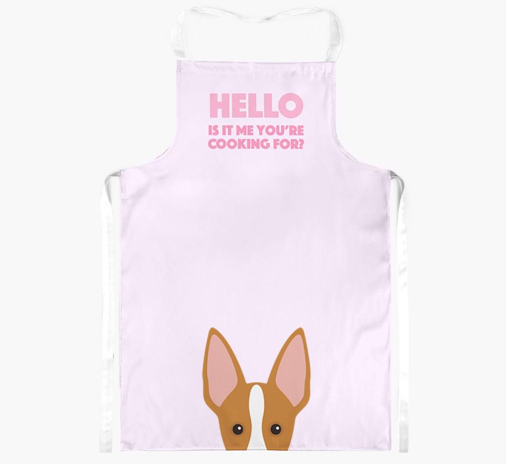 Hello: Personalized {breedFullName} Apron