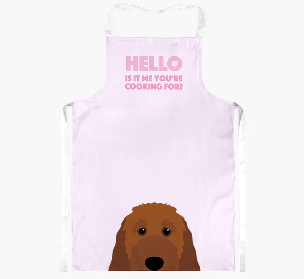 Hello: Personalized {breedFullName} Apron