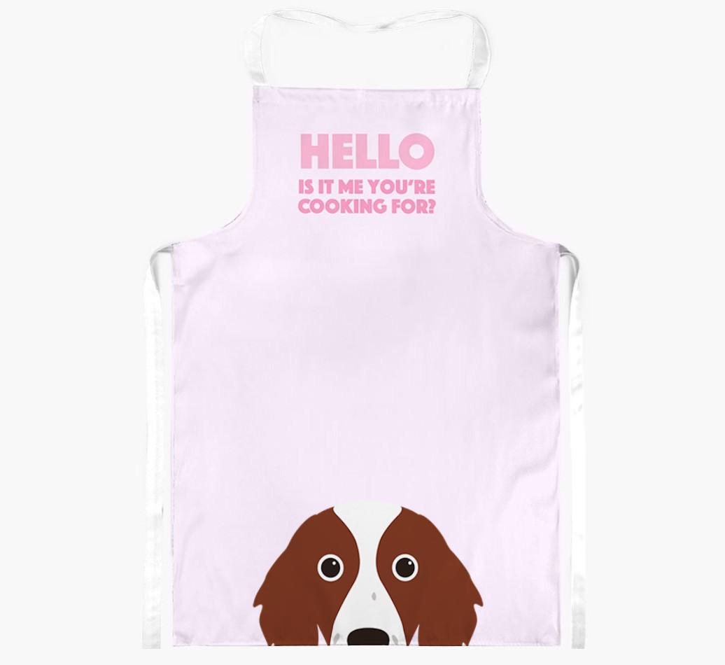 Hello: Personalized {breedFullName} Apron