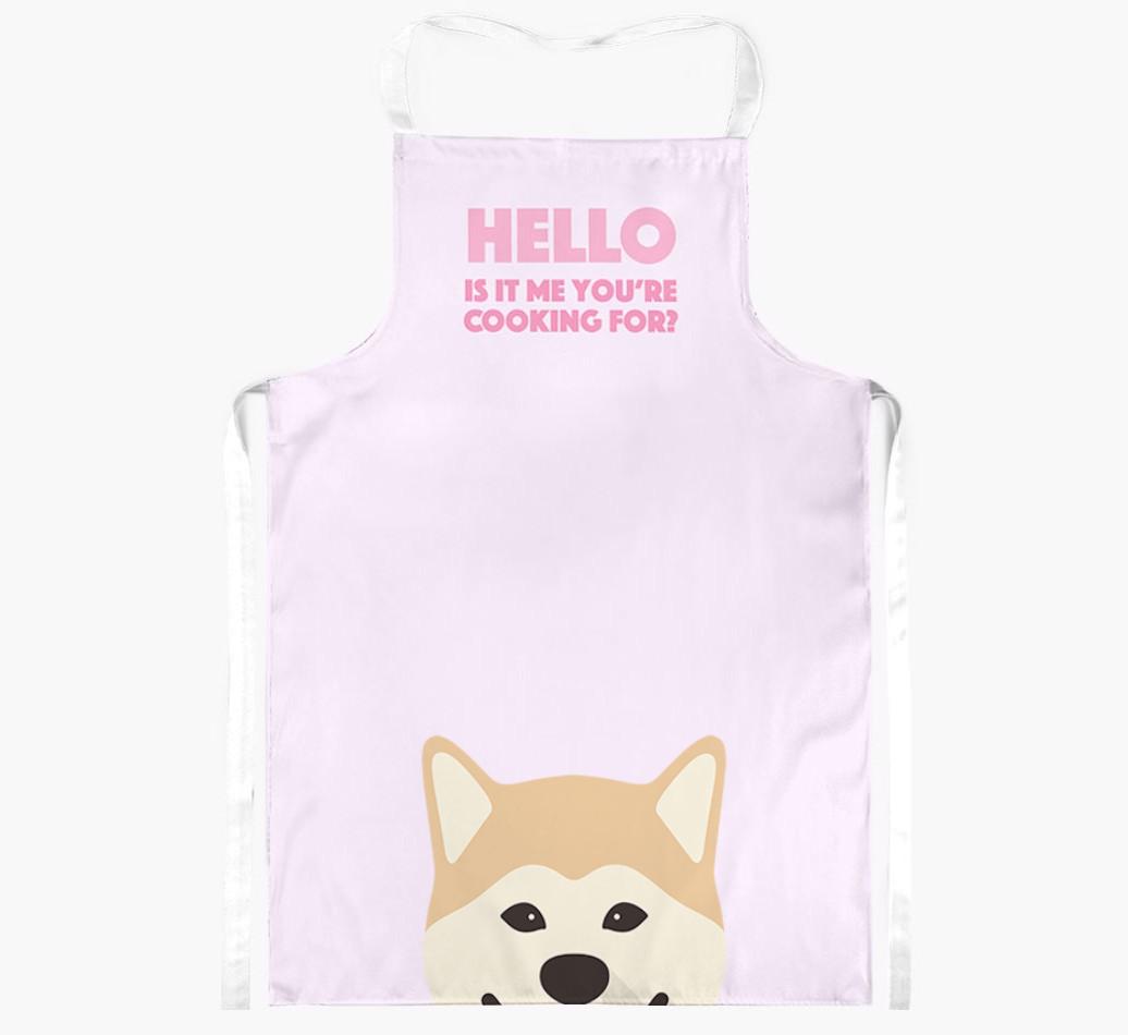 Hello: Personalized {breedFullName} Apron