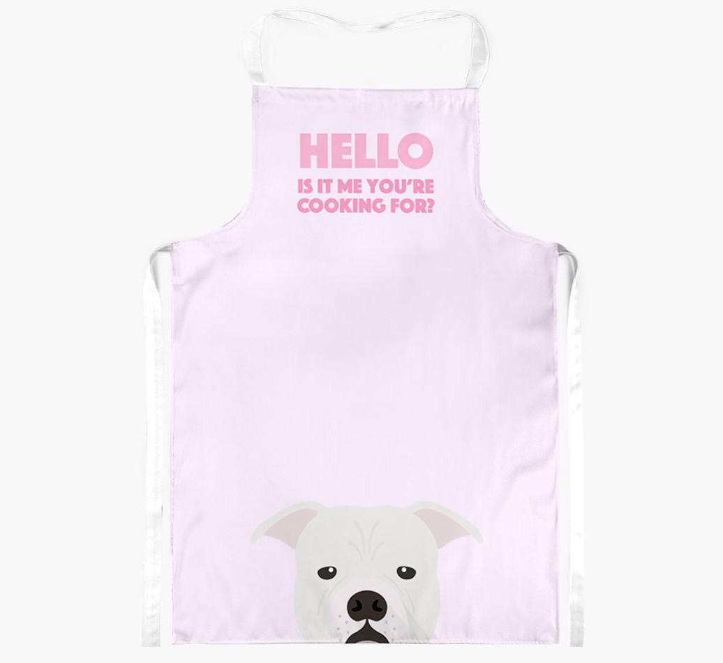 Hello: Personalized {breedFullName} Apron