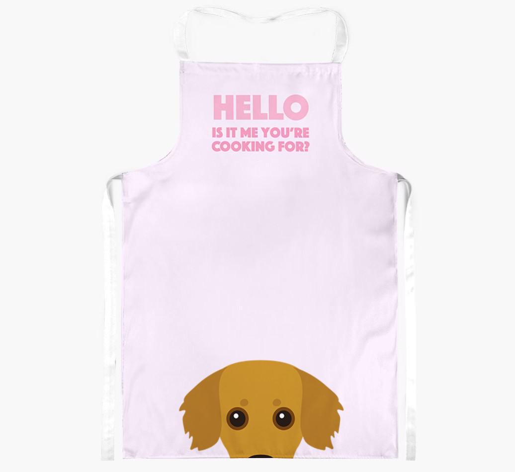 Hello: Personalized {breedFullName} Apron