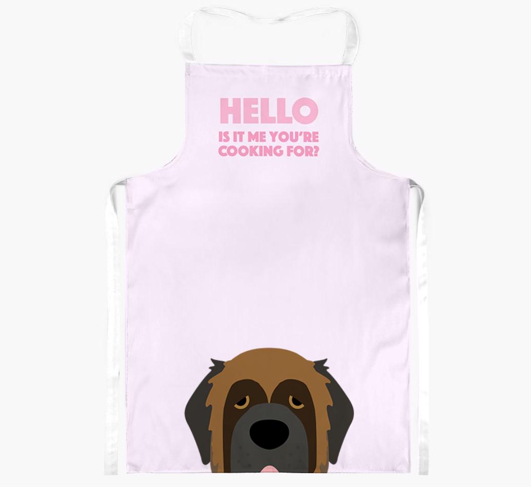 Hello: Personalized {breedFullName} Apron