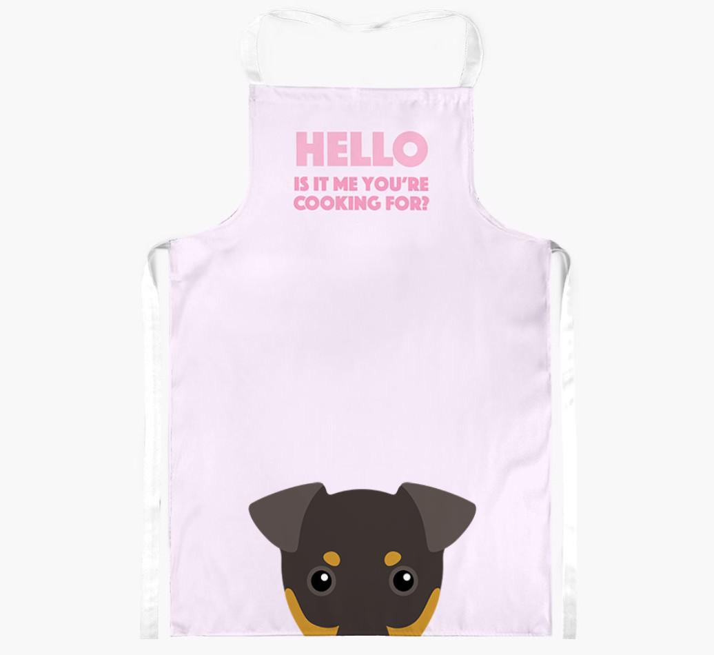 Hello: Personalized {breedFullName} Apron