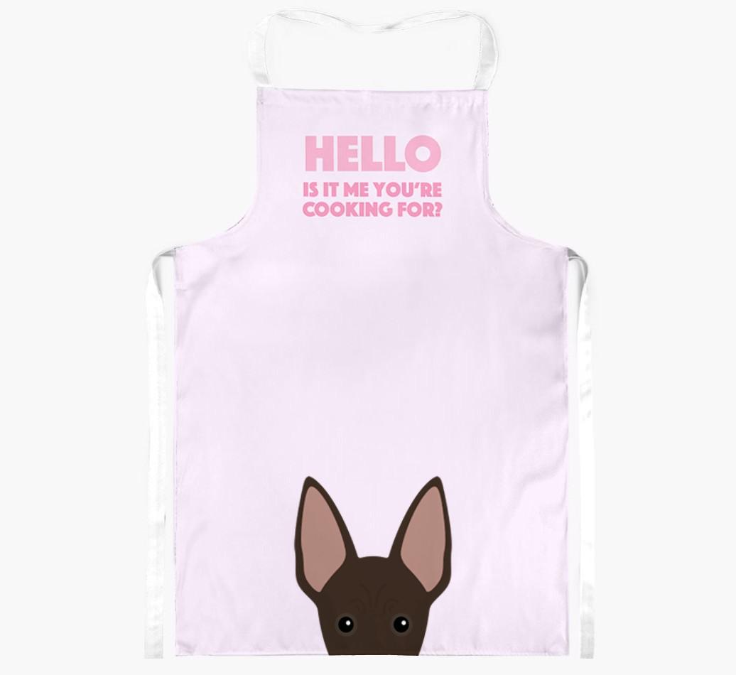 Hello: Personalized {breedFullName} Apron