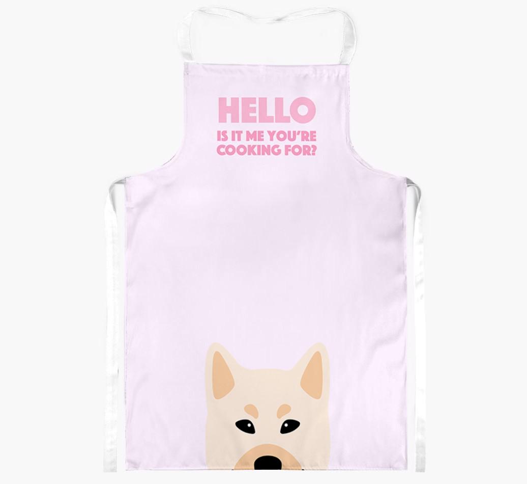 Hello: Personalized {breedFullName} Apron
