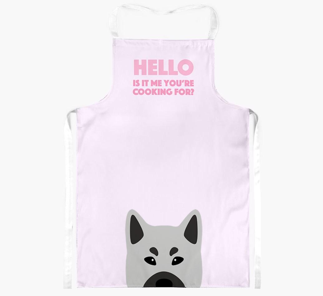 Hello: Personalized {breedFullName} Apron