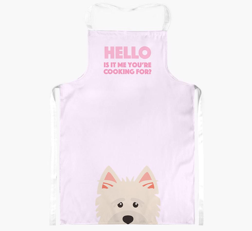 Hello: Personalized {breedFullName} Apron