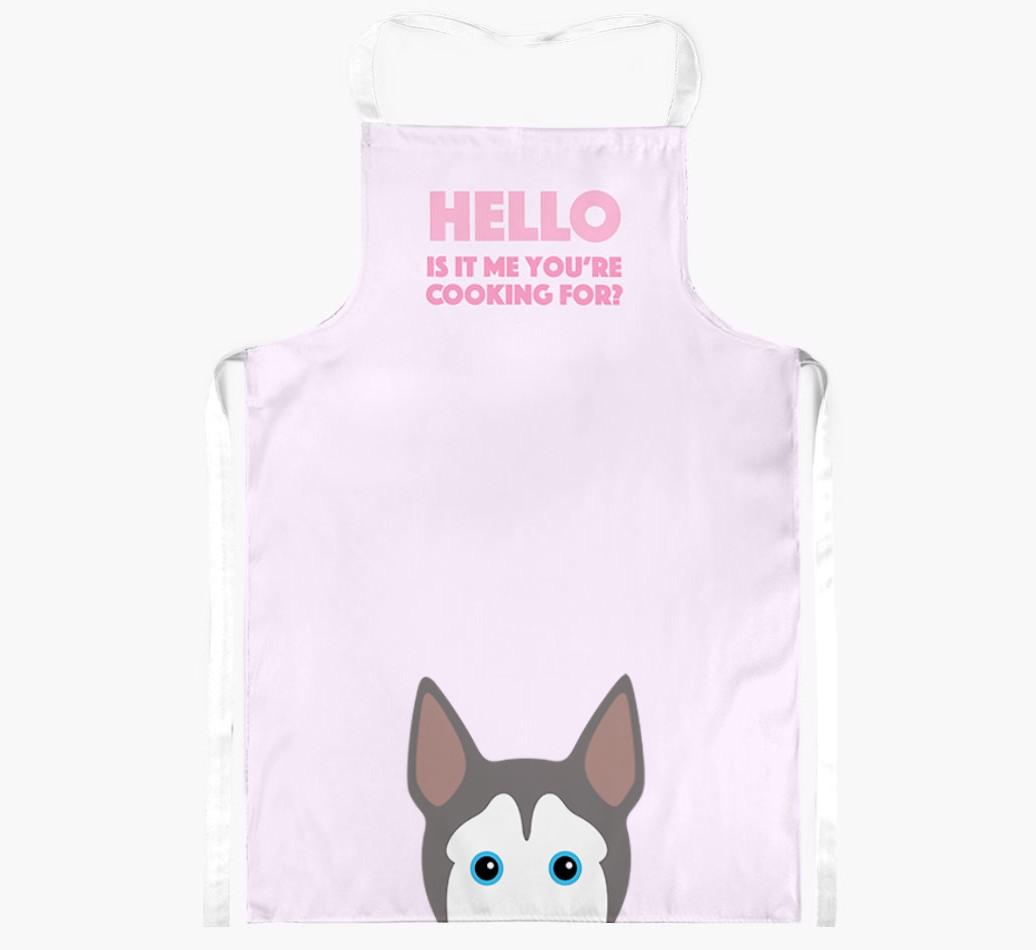Hello: Personalized {breedFullName} Apron