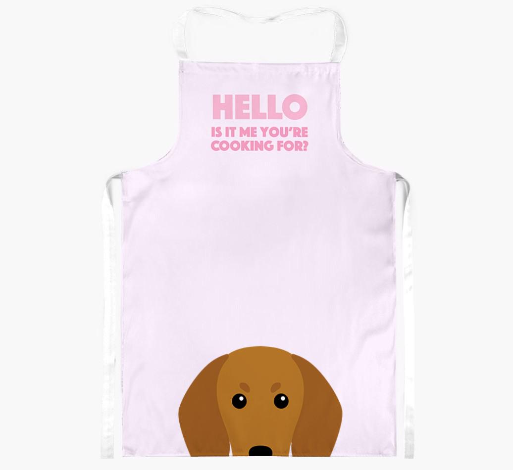Hello: Personalized {breedFullName} Apron