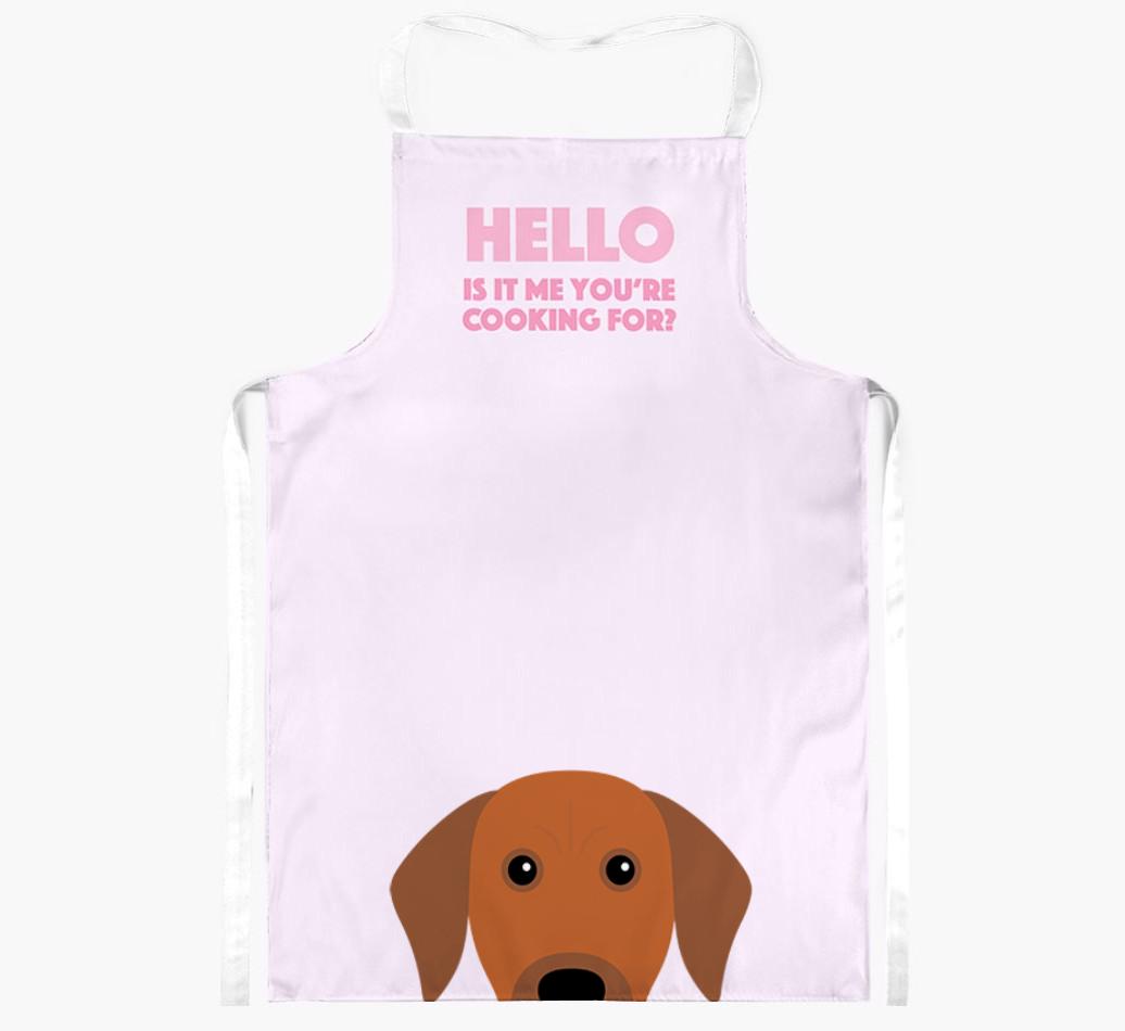 Hello: Personalized {breedFullName} Apron