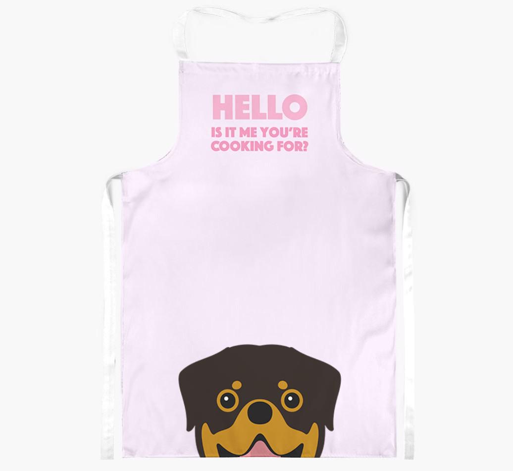 Hello: Personalized {breedFullName} Apron