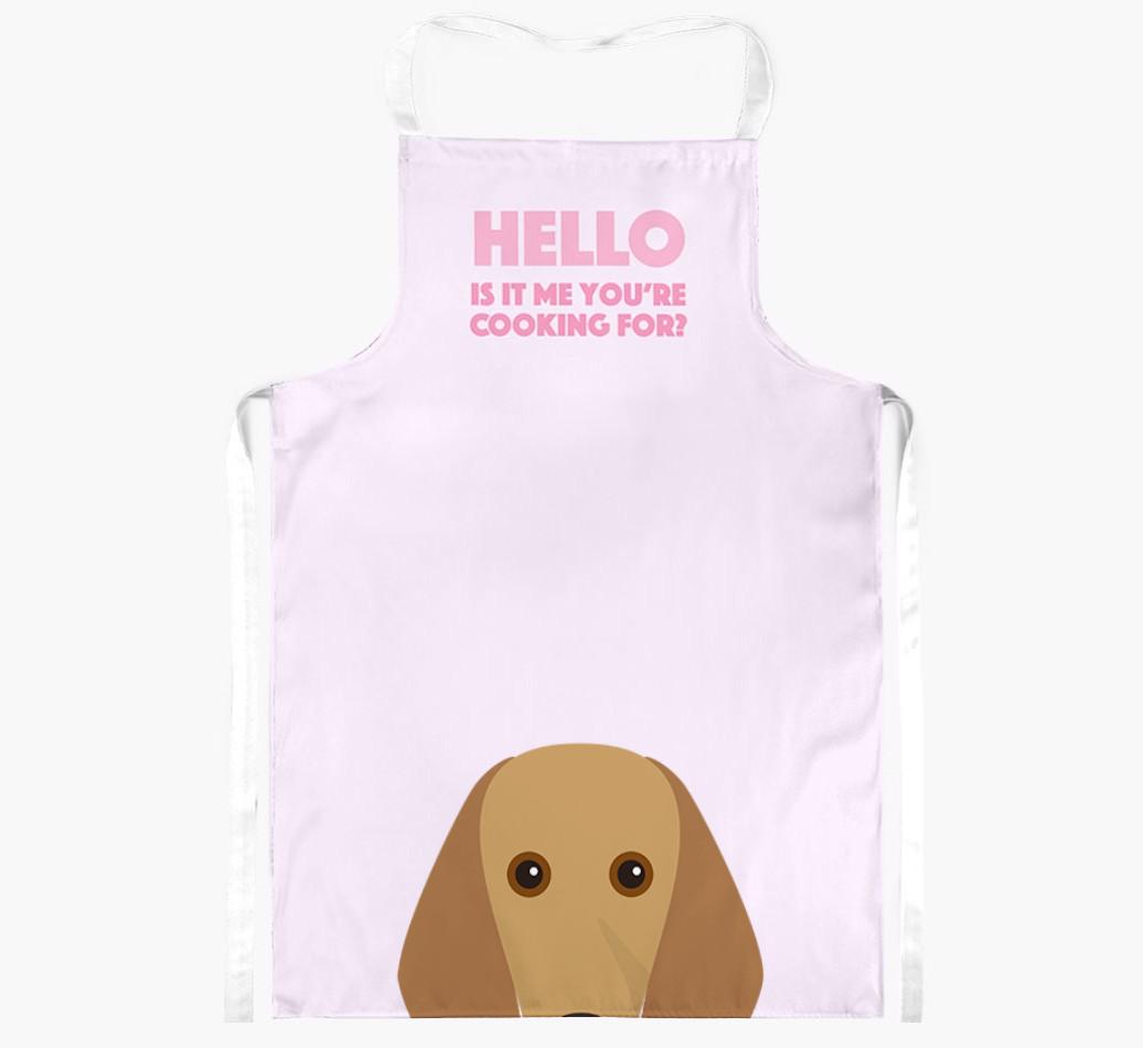 Hello: Personalized {breedFullName} Apron