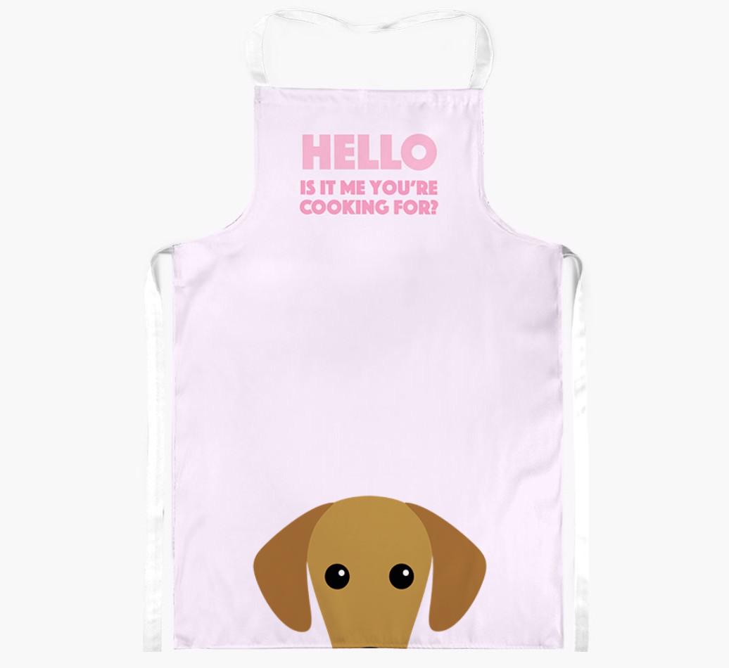 Hello: Personalized {breedFullName} Apron