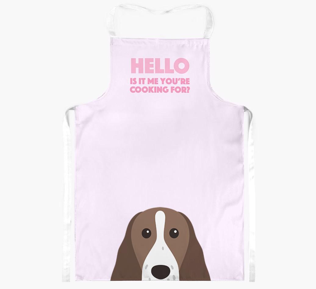 Hello: Personalized {breedFullName} Apron