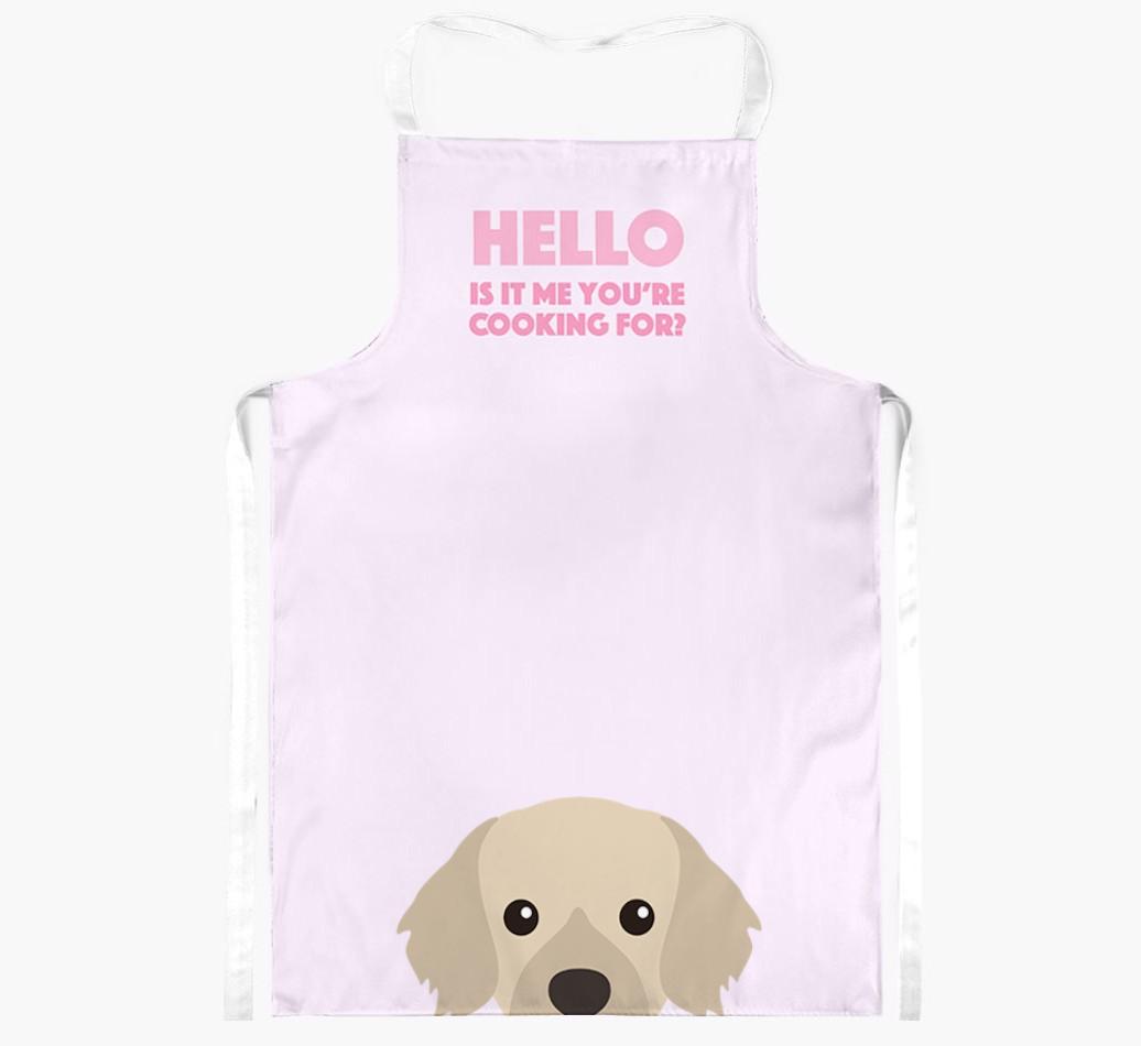Hello: Personalized {breedFullName} Apron