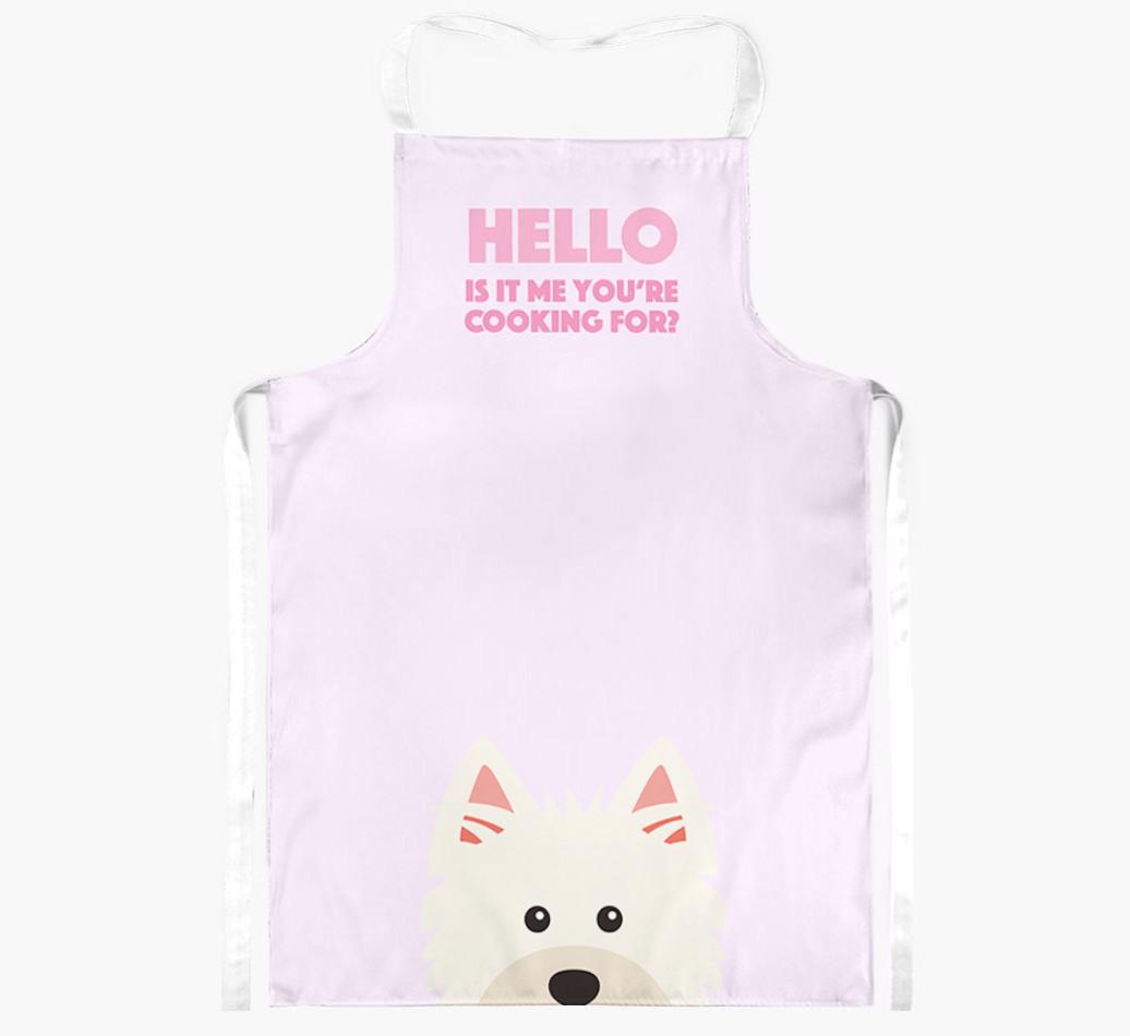 Hello: Personalized {breedFullName} Apron