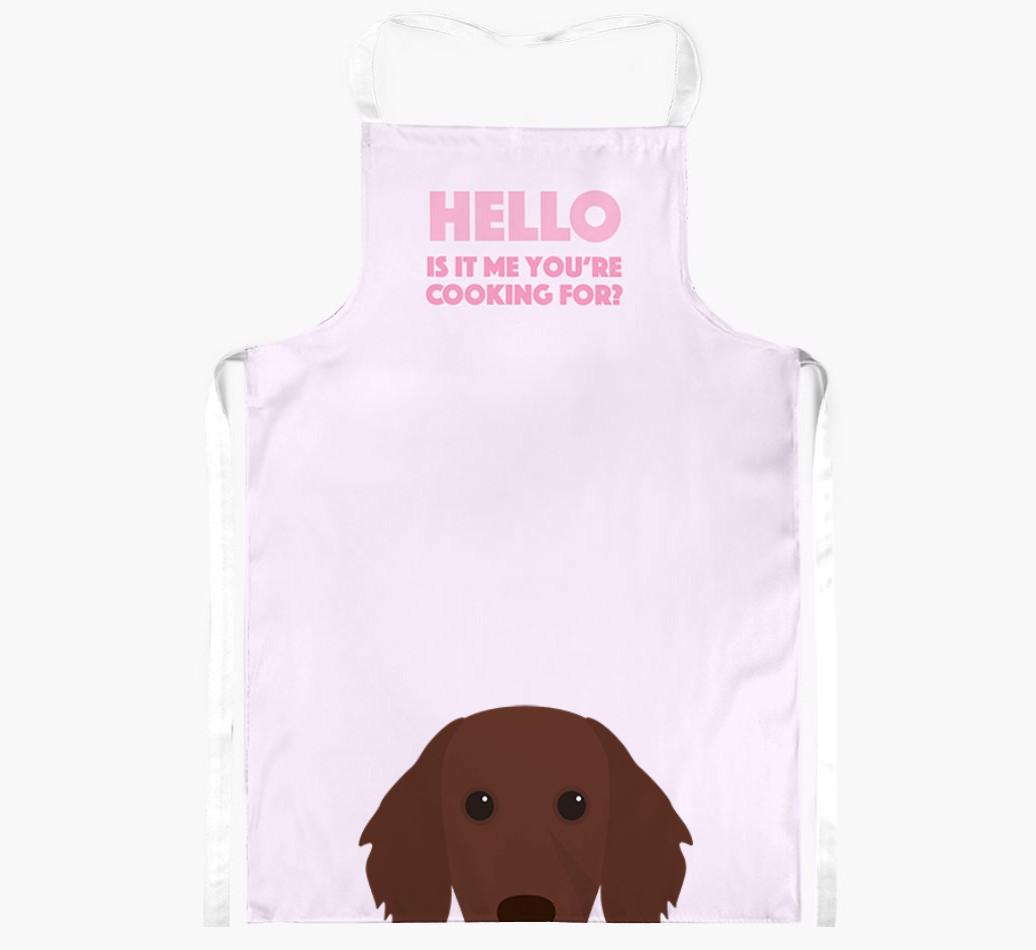 Hello: Personalized {breedFullName} Apron