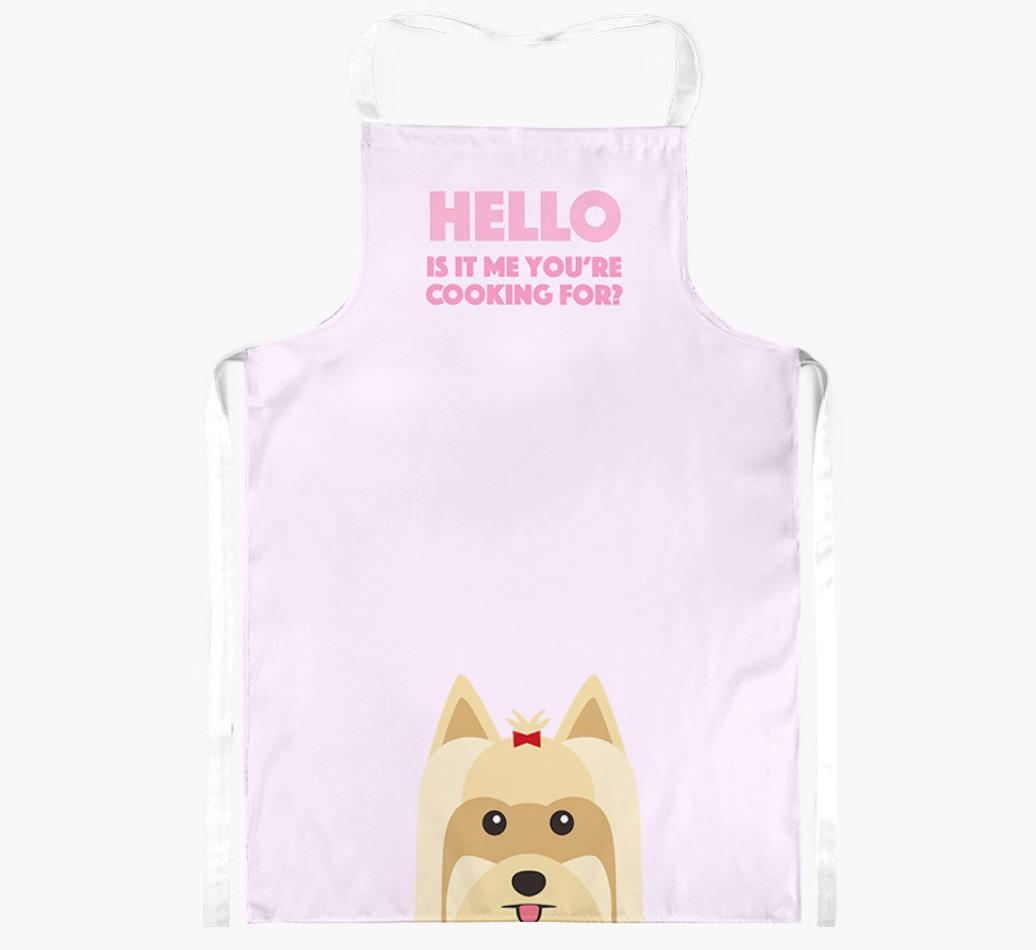 Hello: Personalized {breedFullName} Apron