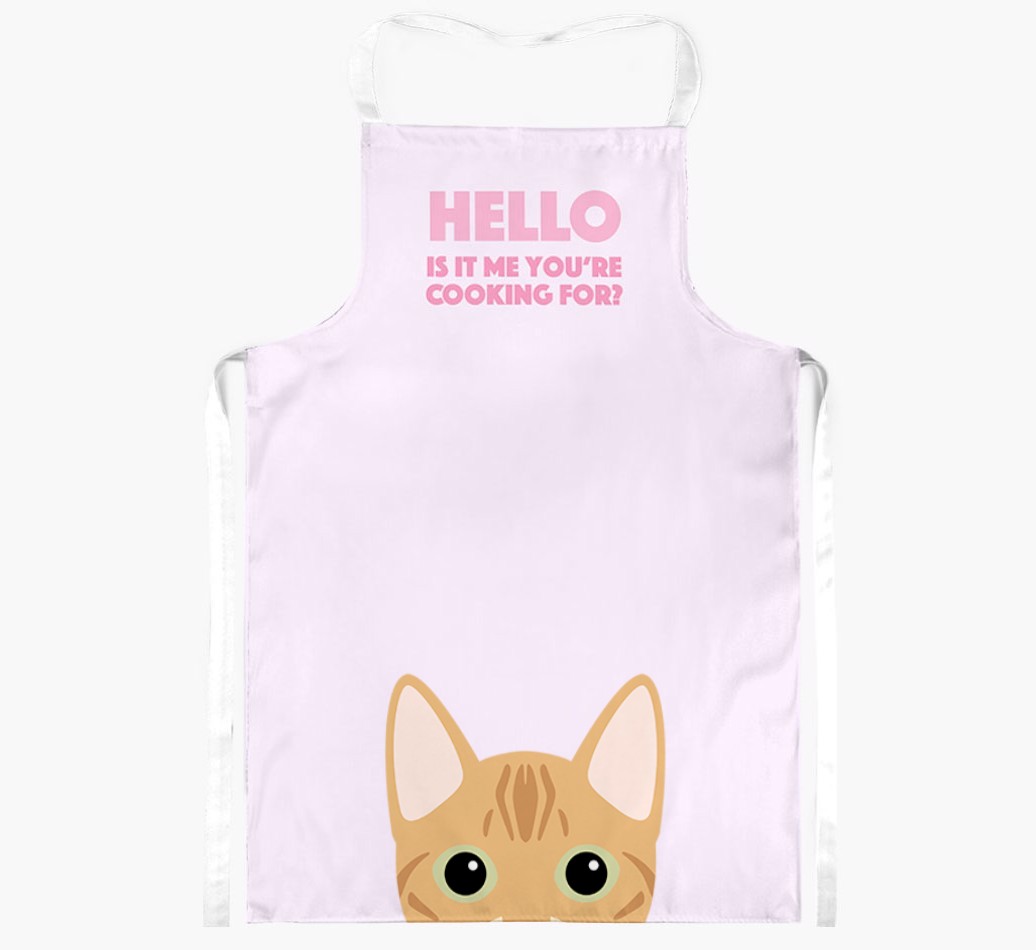 Hello: Personalised {breedShortName} Apron