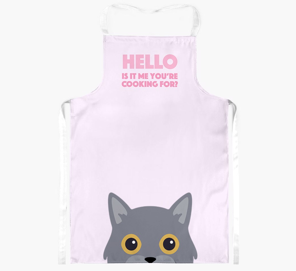Hello: Personalised {breedShortName} Apron