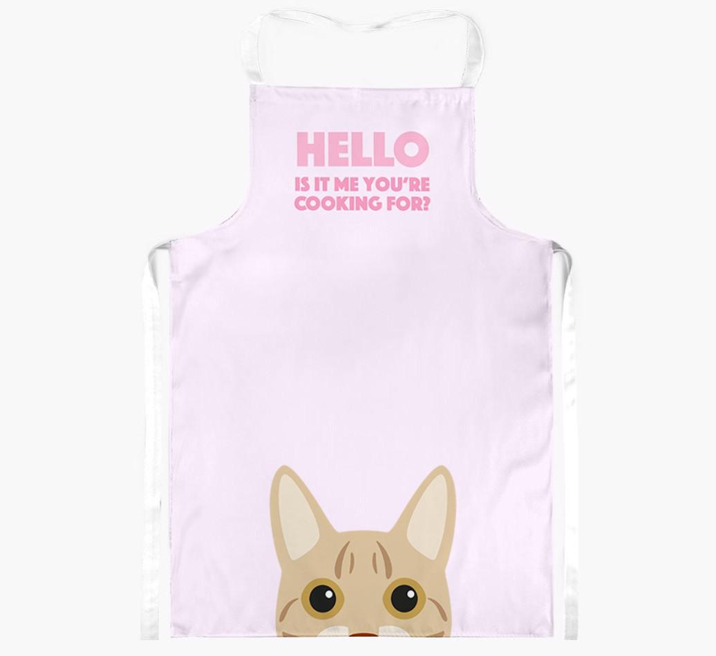 Hello: Personalized {breedShortName} Apron