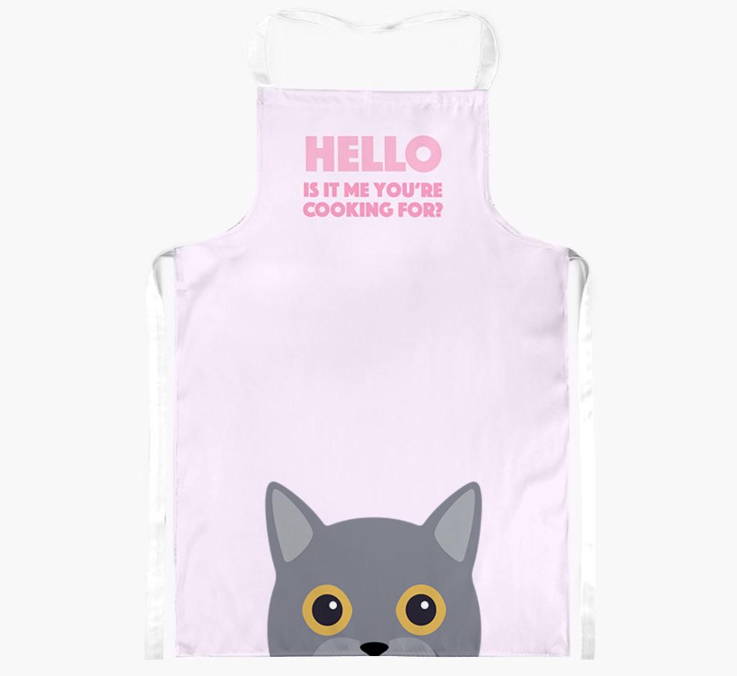 Hello: Personalized {breedShortName} Apron