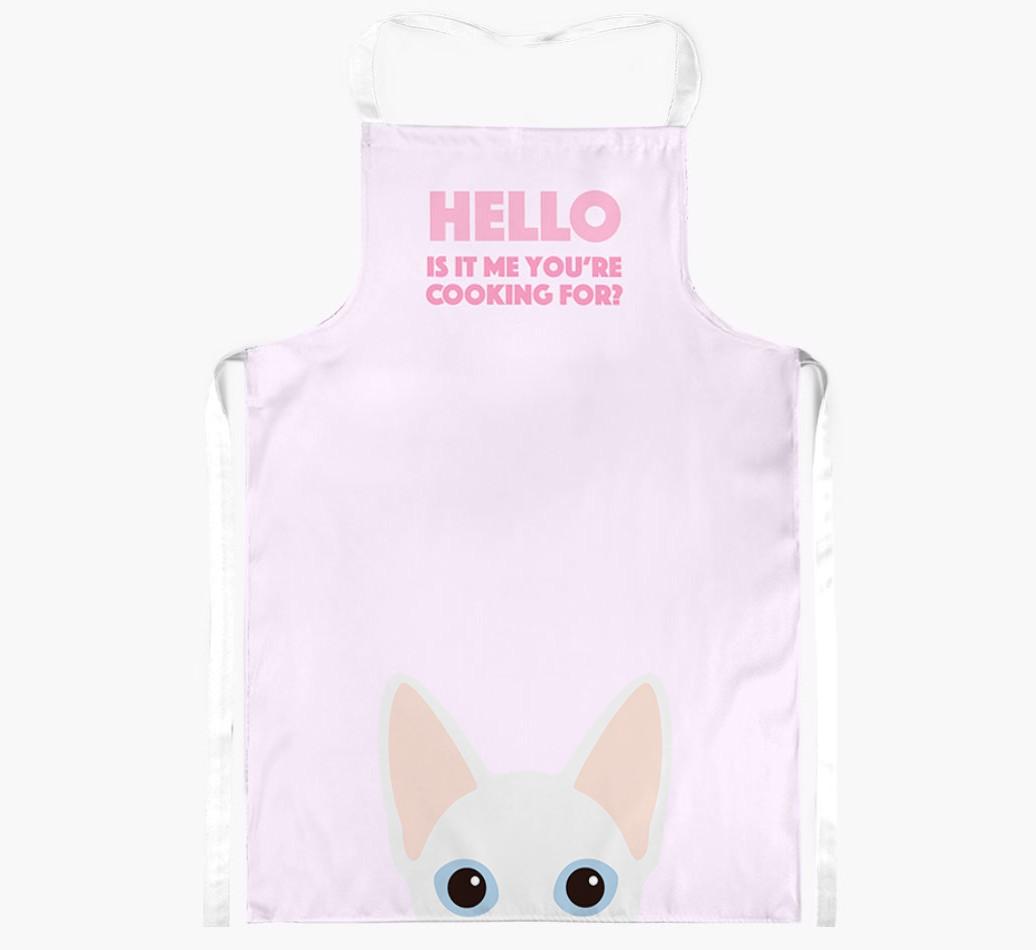 Hello: Personalized {breedShortName} Apron
