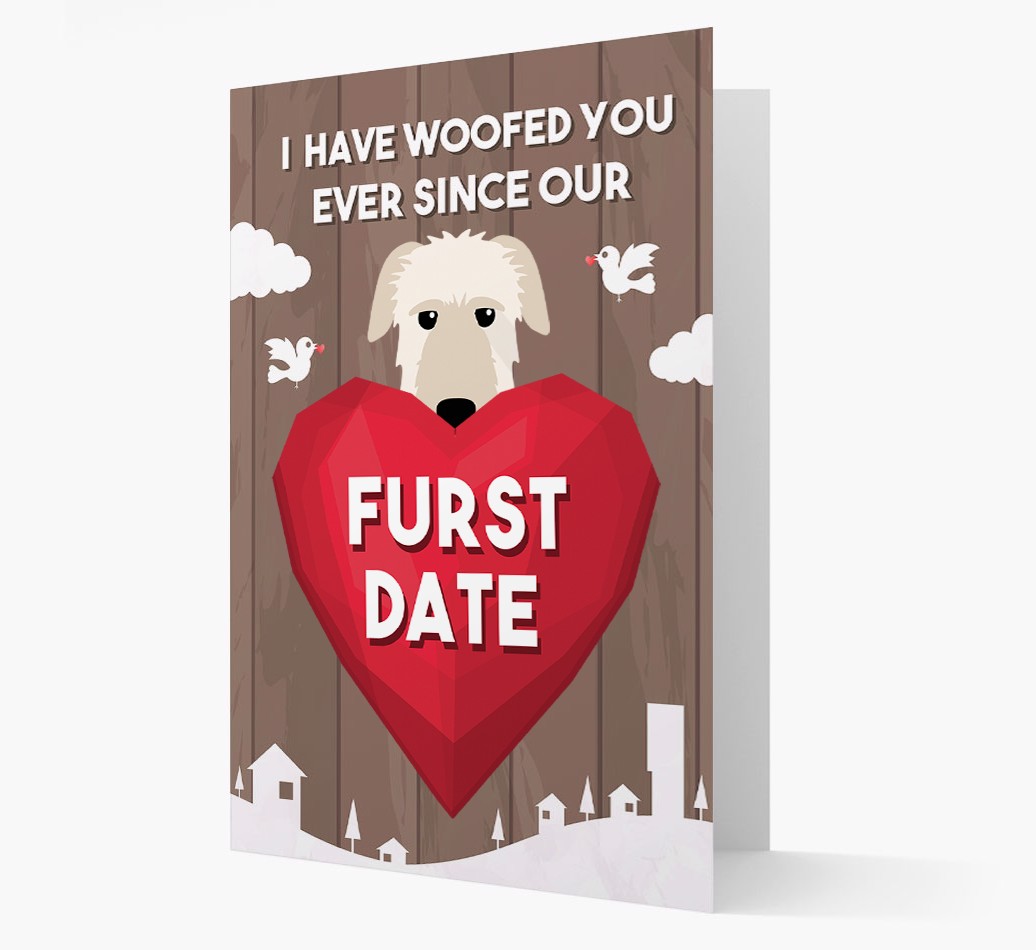 'Furst Date' - Personalised {breedFullName} Card