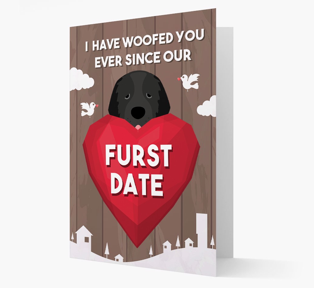 'Furst Date' - Personalised {breedFullName} Card