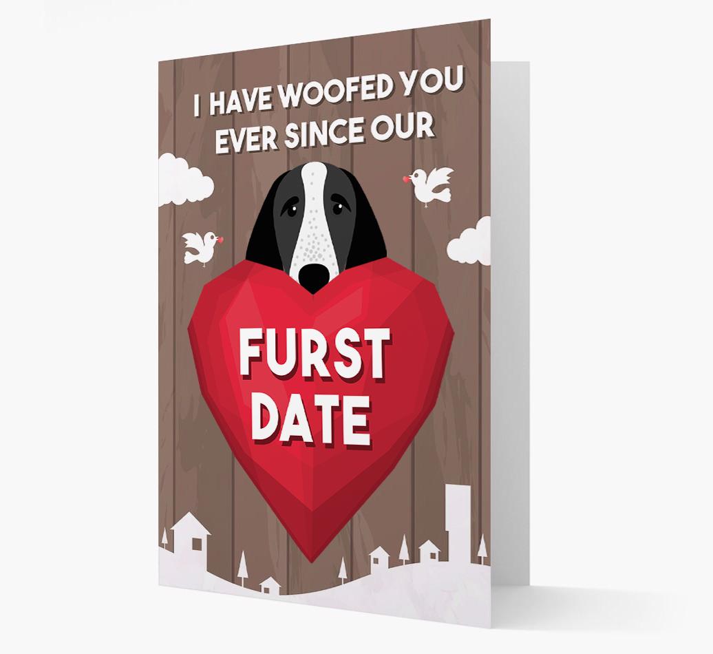 'Furst Date' - Personalized {breedFullName} Card