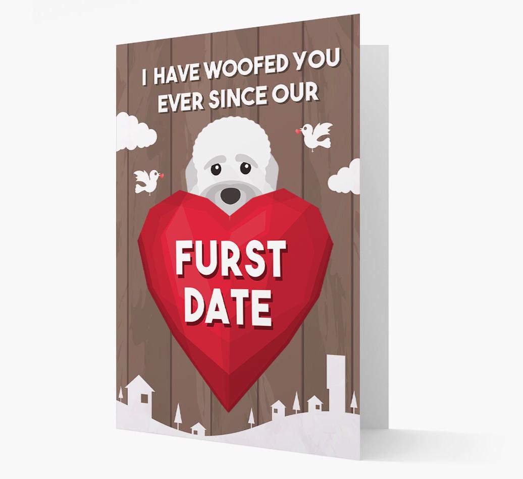 'Furst Date' - Personalized {breedFullName} Card