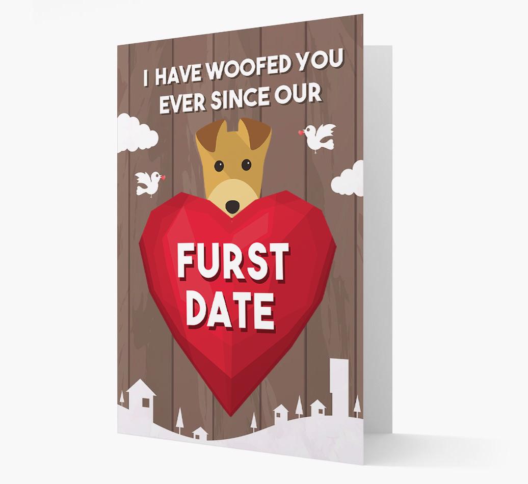 'Furst Date' - Personalized {breedFullName} Card