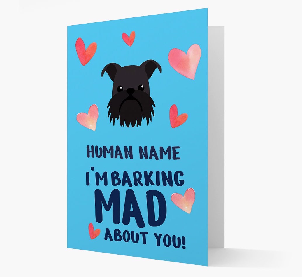 'Barking Mad' - Personalised {breedFullName} Card