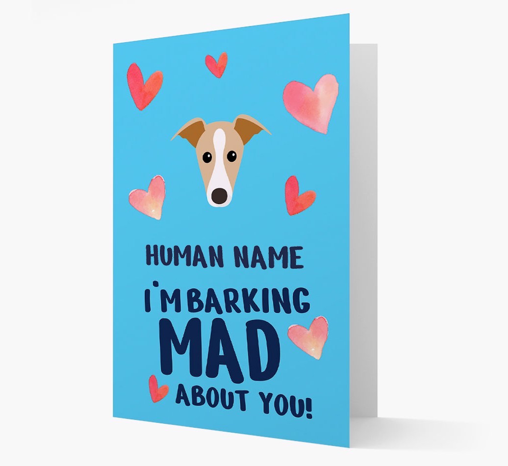 'Barking Mad' - Personalised {breedFullName} Card