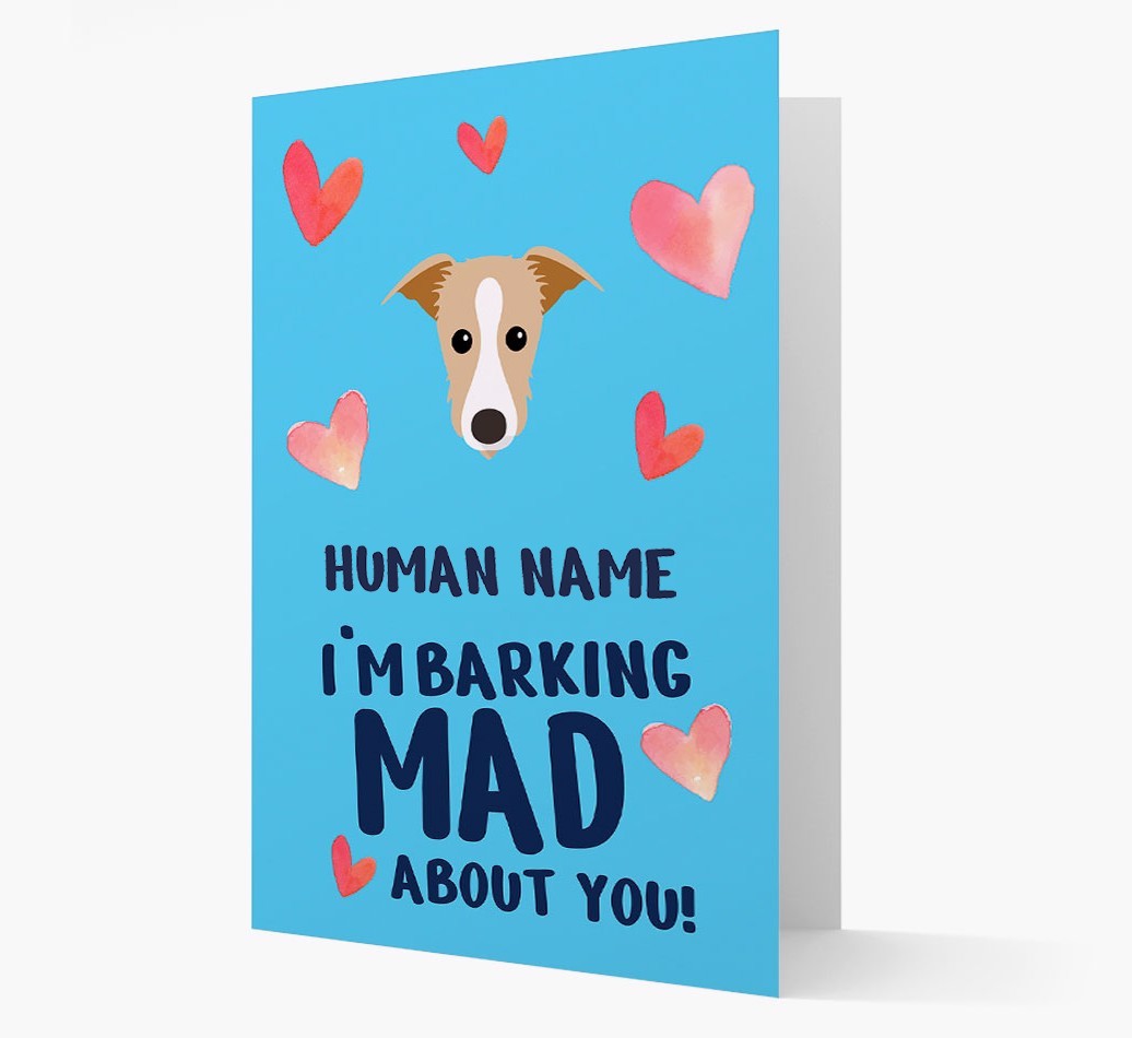 'Barking Mad' - Personalised {breedFullName} Card