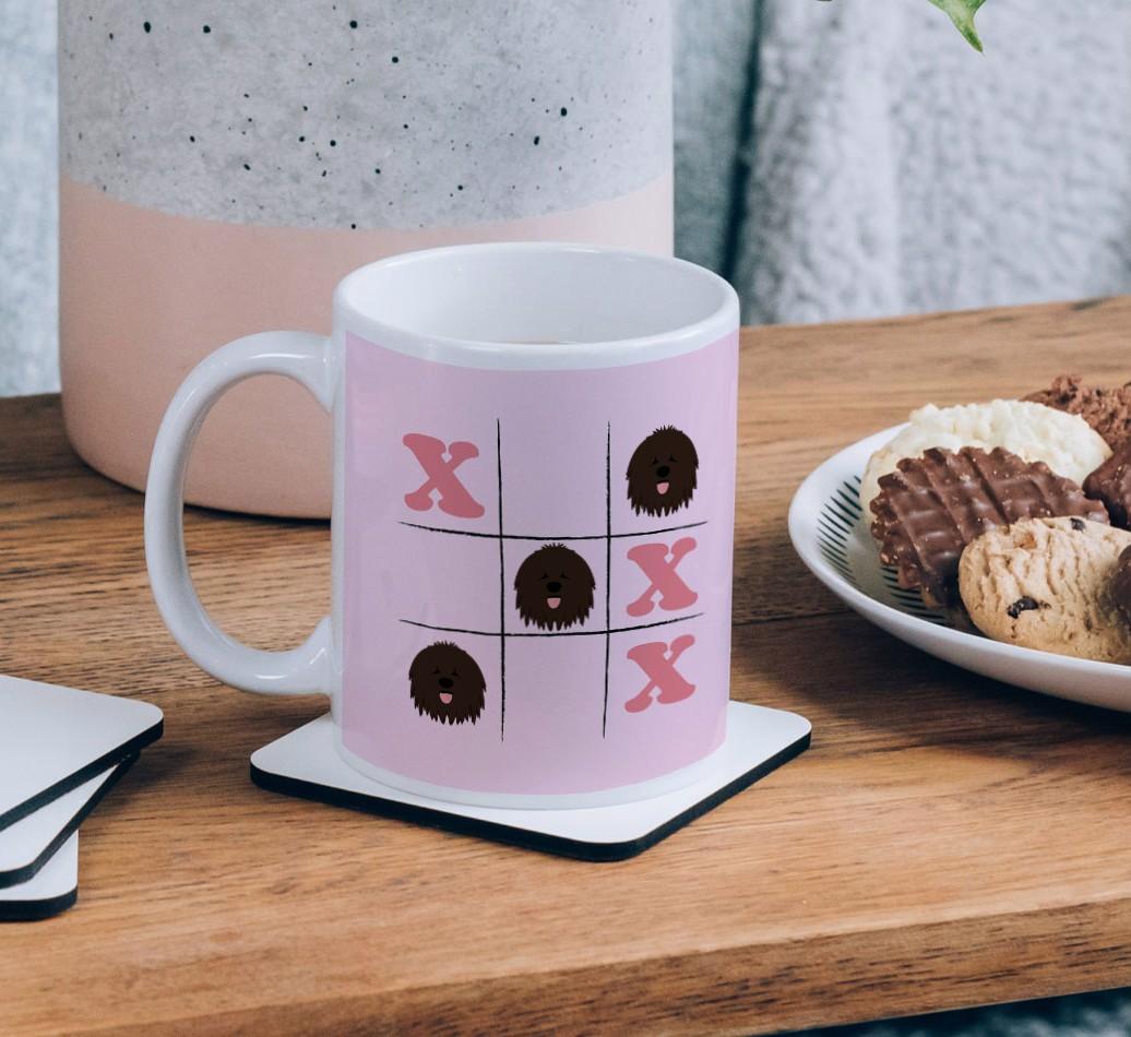 Tic-tac-toe: Personalized {breedFullName} Mug